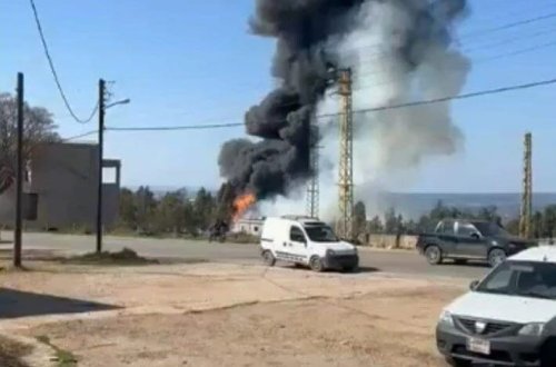 Livanda qaz tankeri partlayıb: 4 ölü