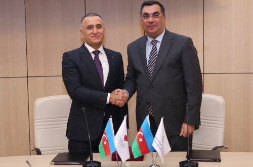 Veysəloğlu Şirkətlər Qrupu ilə Bakı Ali Neft Məktəbi arasında Anlaşma Memorandumu imzalanıb-FOTO