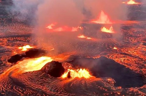 Kilauea vulkanı Havayda yenidən lava püskürür