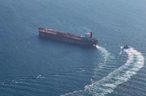 Mərmərə dənizində konteyner gəmisi tankerlə toqquşub