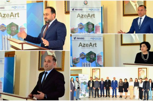 ASGA Mədəniyyət Nazirliyinin dəstəyi ilə yaratdığı saytın təqdimatını keçirdi - MİNGƏÇEVİRDƏN FOTOLAR