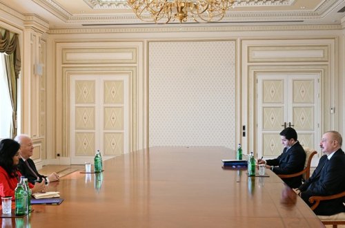 Prezident İlham Əliyev BMT Baş katibinin müavinini qəbul edib - YENİLƏNİB