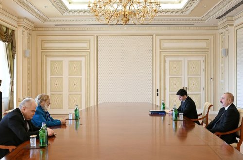 Azərbaycan Prezidenti İlham Əliyev BMT-nin Cenevrədəki ofisinin baş direktorunu qəbul edib