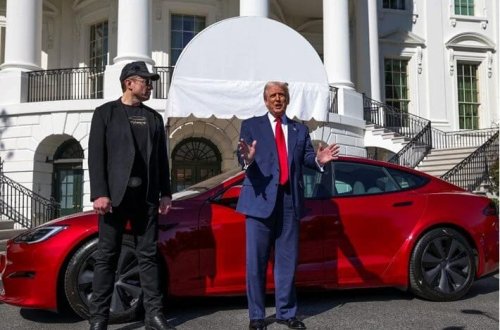 Trampdan Maska dəstək: Tesla aldı 