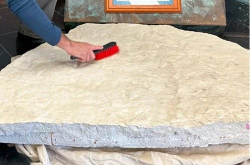 Məktəbin həyətində 200 milyon illik kəşf: 66 dinozavr ayaq izi tapıldı 