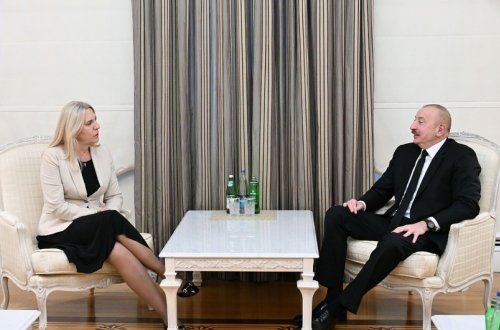 İlham Əliyev Bosniya və Herseqovina Rəyasət Heyətinin Sədri ilə görüşüb