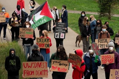 Kolumbiya Universiteti nümayişlərdə iştirak edən tələbələri qovdu