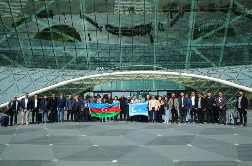 Türkman QHT-lərindən ibarət nümayəndə heyətinin Azərbaycana səfəri başlayıb