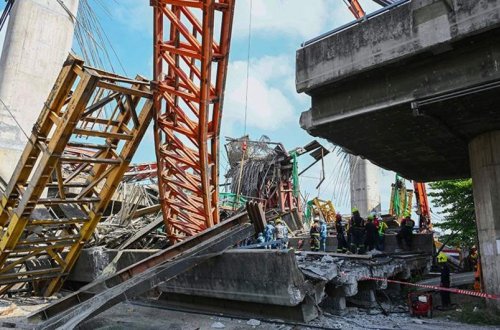 Tailandda beton tirin çökməsi nəticəsində 24 nəfər yaralanıb