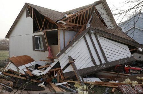 ABŞ-də qasırğa qurbanlarının sayı 36-ya çatıb