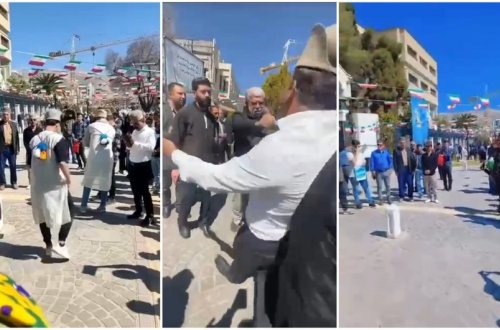 İranda milli assimilyasiyaya etiraz edən qaşqay qadınları polis zorakılığına məruz qalıb