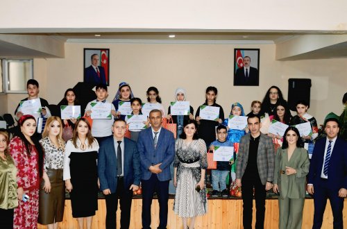 İncəsənət Məktəbində tədbir keçirilib - FOTOLAR