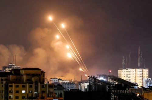 İsrailin Hərbi Hava Qüvvələri Yəməndən atılan raketi vurub