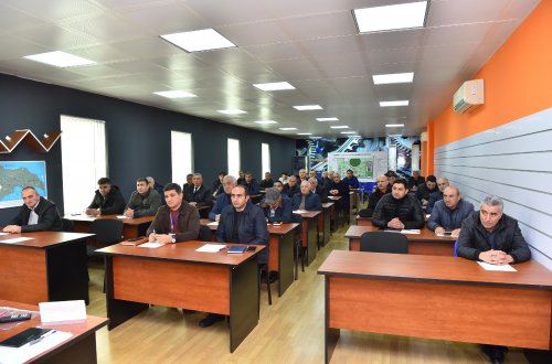 Su təchizatına qoşulma sahəsində çalışan əməkdaşlara təlimlər keçirilib – Fotolar 