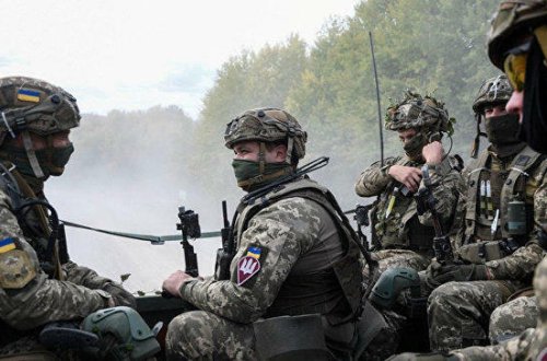 Ukrayna ordusu bu kəndi azad etdi