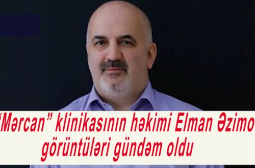 “Mərcan” klinikasında Elman Əzimovun icra etdiyi steril olmayan əməliyyatdan görüntüləri yayıldı - VİDEO