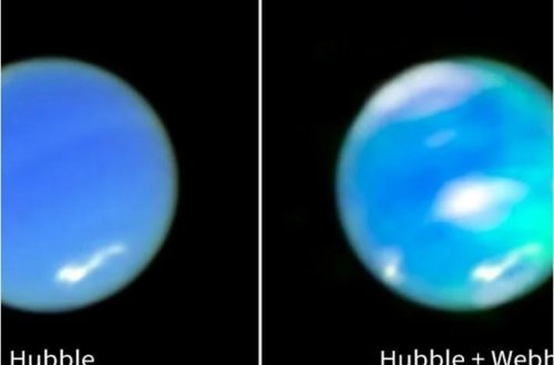 NASA görüntüləri paylaşdı: Neptunda şimal işıqları