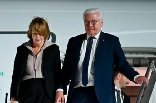 İrəvanda Almaniya Prezidentinin qarşılanma mərasimi keçirilir