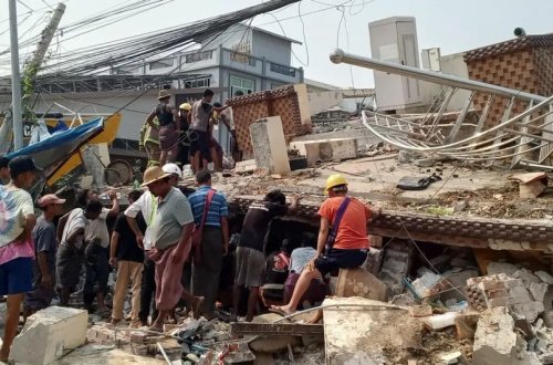Myanmada zəlzələ nəticəsində ölənlərin sayı 2,8 min nəfəri keçib