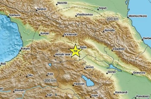 Gürcüstanda zəlzələ olub