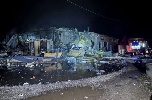 Rusiyadan Ukraynanın 3 şəhərinə pilotsuz təyyarə hücumu: 22 nəfər yaralanıb