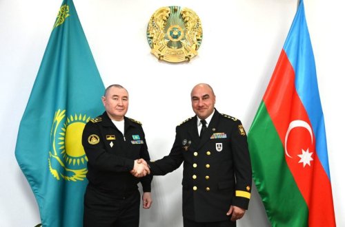 Qazaxıstan və Azərbaycan Xəzər dənizində hərbi təlimlər keçirəcək