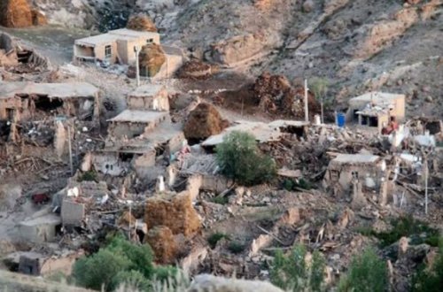 Tacikistanda zəlzələ nəticəsində 17 yaşayış evi dağılıb