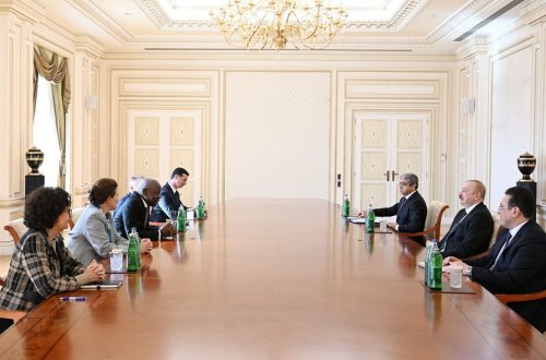 Prezident İlham Əliyev Beynəlxalq Əmək Təşkilatının Baş direktorunu qəbul edib