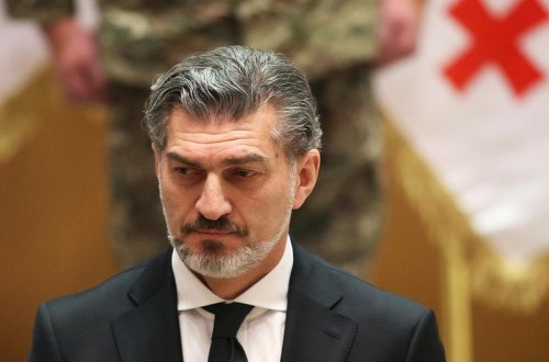 Gürcüstan Prezidenti Mixail Kavelaşvili Bakıya gəlib