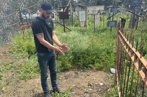 Qəbirlərdən qızıl dişlər oğurlayan şəxs saxlanılıb