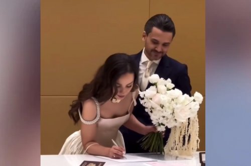 Məşhur rusiyalı müğənni ailə qurdu