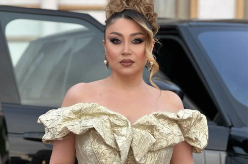 Damla bahalı maşını ilə belə görüntüləndi - VİDEO