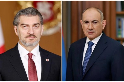 Gürcüstan Prezidenti Nikol Paşinyanla görüşüb