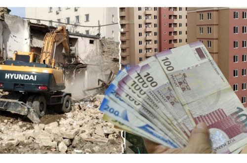 Bakıda söküntülər BAŞLADI: Kompensasiya sakinləri qane etmir