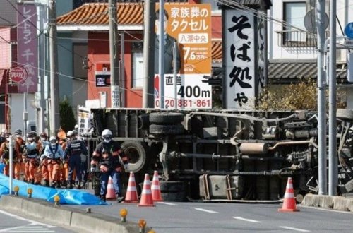 Çuxura düşmüş yük maşını cəsəd ilə birlikdə 3 ay sonra çıxarıldı