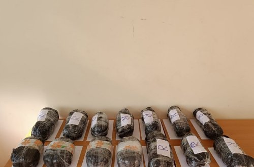 İrandan Azərbaycana 25 kq narkotikin keçirilməsinin qarşısı alınıb