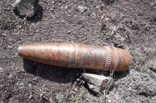 Sumqayıtda top mərmisi aşkarlanıb