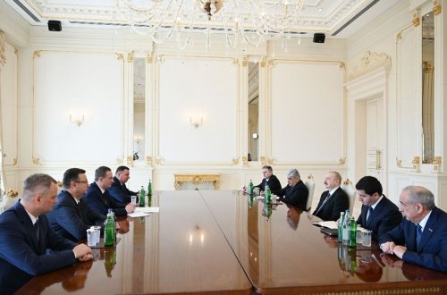 Azərbaycan Prezidenti Belarusun Baş nazirini qəbul edib - YENİLƏNİB