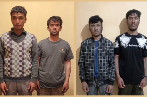 Azərbaycandan keçməklə qanunsuz yolla Avropa ölkələrinə getmək istəyən sərhəd pozucuları saxlanılıb