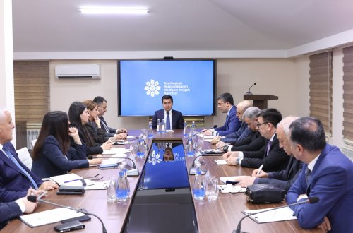 Medianın İnkişafı Agentliyində media subyektlərinin rəhbərləri ilə görüş keçirilib