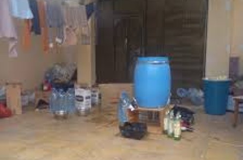 Gəncədə yaşayış evində saxta alkoqollu içkilərin istehsal edildiyi aşkarlanıb