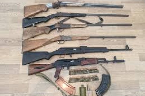 Qaxda silah-sursat aşkarlanıb