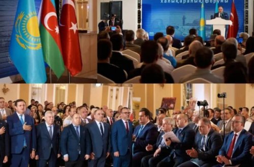 Almatıda “Qazaxıstan-Azərbaycan Beynəlxalq Forumu – Qərbi Azərbaycana Qayıdış Çağırışları” BAŞ TUTDU – FOTO/VİDEO