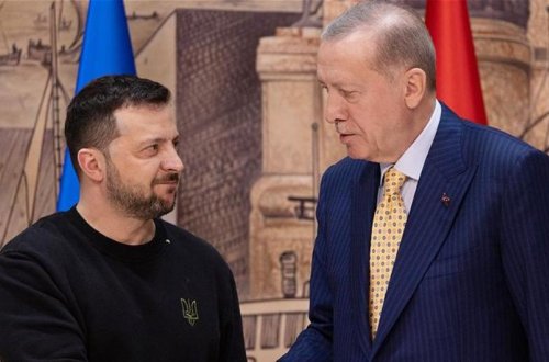 Ərdoğan - Zelenski görüşü başlayıb