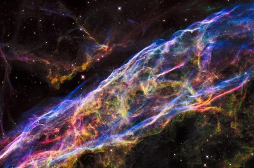 NASA-nın yeni kəşfi: Kosmosda qeyri-adi göy qurşağı