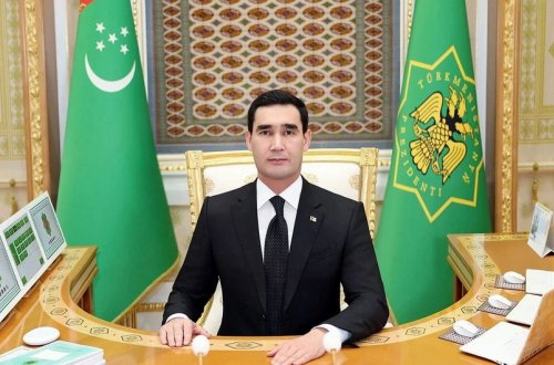 Türkmənistanın Prezidenti İlham Əliyevi təbrik edib