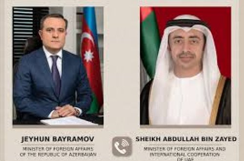 Ceyhun Bayramovla BƏƏ-li həmkarı arasında telefon danışığı olub