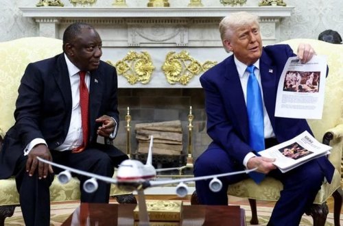 Trampın ağlara qarşı soyqırım iddiası: Cənubi Afrikanın Konqo olduğu ortaya çıxdı