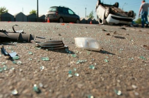 Qobustanda iki maşın toqquşub, xəsarət alan var