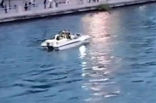 Mingəçevirdə katerdə nasazlıq - Turistlər təxliyə olundu